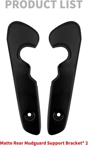 HDBUBALUS Motorcycle Rear Fender Short Mudguard Support Bracket for Harley Sportsters Iron XL 883 1200 48 72 Roadster Matte Black in Saudi Arabia