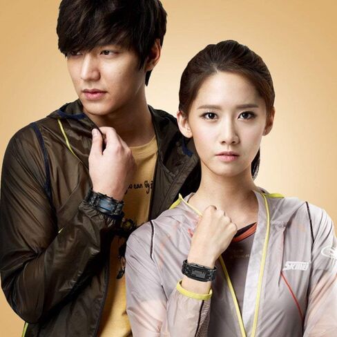 MASTOP Women's Men's Watches Fashion Novelty Lava Red Blue LED Digital Stainless Steel Black Bracelet Watches in Kuwait