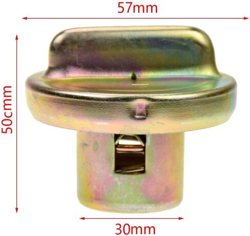 غطاء خزان وقود البنزين من HIAORS لـ Helix CN250 Elite CH250 Baja Roketa 250cc Go Kart MiniTrail Express CF250cc Jonway gy6 50cc 150cc Tank Lance Znen YYQT أجزاء سكوتر in Kuwait