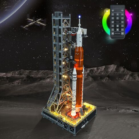 BrickBling LED Light for Lego 10341 NASA Artemis Space Launch System, Bricks Not Included (RC Version Light) in Saudi Arabia