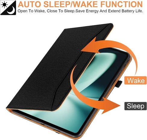 for Oneplus Pad Case Folio Stand Cover for OnePlus Pad 11.61 Inch Tablet, Black in Saudi Arabia