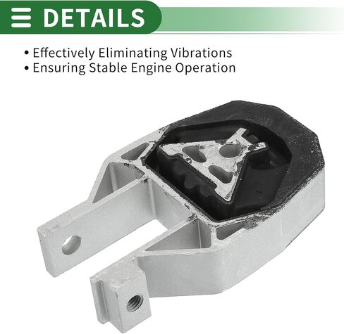 Motoforti Engine Motor Mount, Transmission Mount, for Ford Escape 1.5L 2015-2019, No.AV6Z6068B, Black, in Saudi Arabia