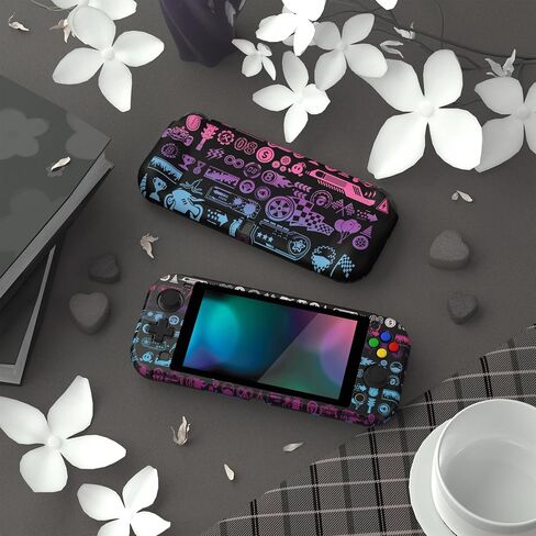 حافظة واقية من Playvital ZealProtect لجهاز Nintendo Switch Lite، غطاء مقبض ذو قشرة صلبة لجهاز Nintendo Switch Lite مع واقي شاشة وأغطية قبضة الإبهام وأغطية الأزرار in Saudi Arabia