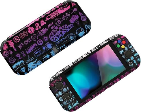 حافظة واقية من Playvital ZealProtect لجهاز Nintendo Switch Lite، غطاء مقبض ذو قشرة صلبة لجهاز Nintendo Switch Lite مع واقي شاشة وأغطية قبضة الإبهام وأغطية الأزرار in Saudi Arabia