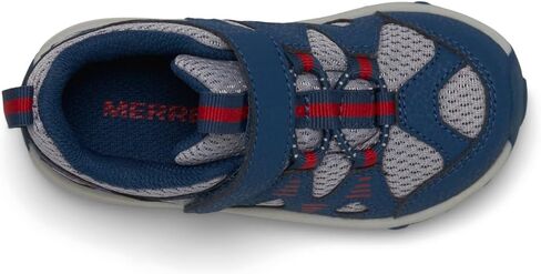 Merrell Kids Trail Chaser 2 Junior (Toddler) Hiking Shoe, Navy/Red, 8 Wide US Unisex in Saudi Arabia