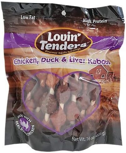 Lovin Tenders Chicken/Duck/Liver Kabob Dog Treat in Saudi Arabia