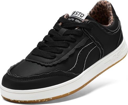 STQ Fashion Sneakers for Women | Lace Up Tennis Shoes Non Slip Comfortable Walking Sneakers in Saudi Arabia