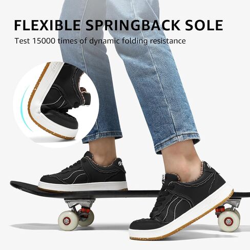 STQ Fashion Sneakers for Women | Lace Up Tennis Shoes Non Slip Comfortable Walking Sneakers in Saudi Arabia