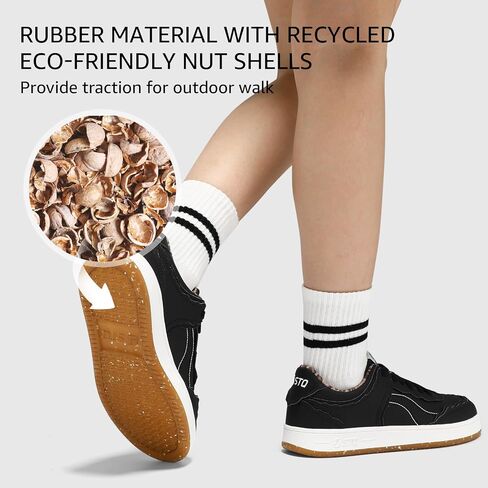 STQ Fashion Sneakers for Women | Lace Up Tennis Shoes Non Slip Comfortable Walking Sneakers in Saudi Arabia