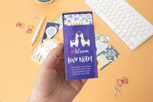 مجموعة بطاقات Love Note Card Deck من بلوم - بطاقات اقتباس عاطفية لطيفة - مجموعة من ثلاثين بطاقة مقاس 2 × 3.5 بوصة - تصميمات متنوعة in Saudi Arabia
