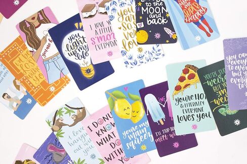 مجموعة بطاقات Love Note Card Deck من بلوم - بطاقات اقتباس عاطفية لطيفة - مجموعة من ثلاثين بطاقة مقاس 2 × 3.5 بوصة - تصميمات متنوعة in Saudi Arabia