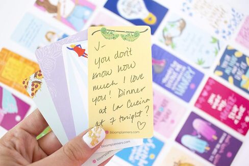 مجموعة بطاقات Love Note Card Deck من بلوم - بطاقات اقتباس عاطفية لطيفة - مجموعة من ثلاثين بطاقة مقاس 2 × 3.5 بوصة - تصميمات متنوعة in Saudi Arabia