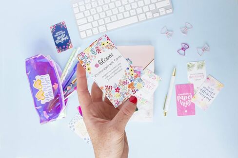 مجموعة بطاقات Love Note Card Deck من بلوم - بطاقات اقتباس عاطفية لطيفة - مجموعة من ثلاثين بطاقة مقاس 2 × 3.5 بوصة - تصميمات متنوعة in Saudi Arabia