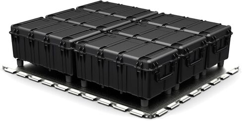 Pelican Products 0550-000-110 Pelican 0550-000-110 Large Transport Case with Foam (Black) in Kuwait