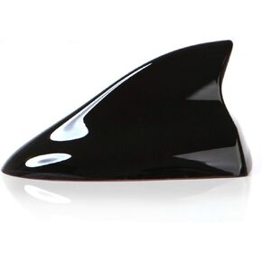 (Size Compatible < 5.28" x 2.52") Car Roof Fin Antenna Change Shark Fins Antennas Replaces Aerials Replacement Accessories for Toyota Prius 2010-2017 (Advanced Style, Black)