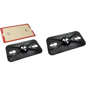 ZipWall Head, Non-Skid Plate, TPH1,Black, Red