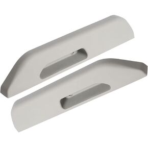 WFLNHB 1 Pair Gray Door Armrest Gray Front Replacement for 1988-1994 Chevy GMC C/K Series 15627855