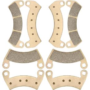Sintered Front&Rear Brake Pads for Polaris RZR Turbo 2016-2021 RZR PRO XP 2020-2022 RZR XP/XP 4 Turbo 2016-2021 RZR XP Turbo S 2018-2021 OEM# 2206231 2208162 1913469 2205949 2208933
