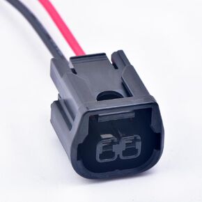 2 دبوس السيارات موصل مقاوم للماء LED المصابيح الأمامية النهار تشغيل ضوء الضباب ضوء الأسلاك تسخير المكونات لهوندا