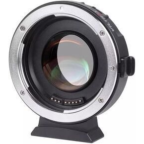 VILTROX EF-M2II 0.71x Speed Booster Focal Reducer Lens Adapter Auto Focus for Canon EF Lens to M43 Mount Camera GH4 GH5 GF6 GH5M2 G100 G95 G85 OM-1 EM-1 E-M1X E-M1 iii E-M5 iii E-M10 iv E-M10 iii