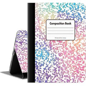 Case for iPad Air 11 Inch 6th Generation (2024), iPad Air 5th/4th Generation Case (2022/2020) 10.9 Inch, iPad Air 5/4 Slim Hard Back Cover Multi Viewing Case, Auto Wake/Sleep, Black Flowers