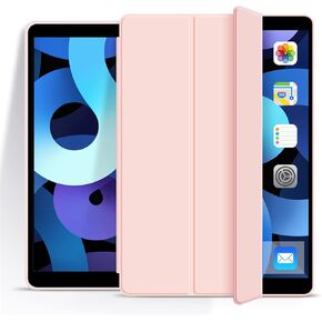 Aoub Case for iPad Mini 1/2/3, Ultra Slim Lightweight Trifold Stand Smart Auto Sleep/Wake Cover, Soft TPU Silicone Back Case for iPad Mini 1st/2nd/3rd Generation 7.9 inch, Gray