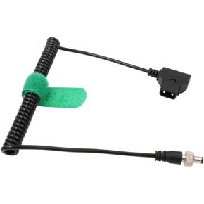 قفل تيار مستمر ملفوف كابل الطاقة V-Mount D-tap لمحول Decimator DMON MD Cross Quad Zaxcom QRX 60 سنتيمتر