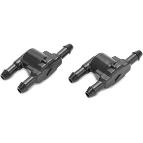 8532128020 Windshield Washer Check Valve, Durable Reliable 2pcs Wiper Washer Windscreen Check Valve Replacement for 4Runner Avalon Camry