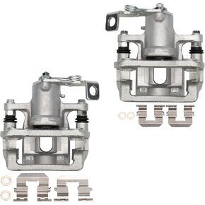 BRTEC Rear Brake Caliper Assembly Compatible with 2011-2016 Hyundai Elantra,Compatible with 2013-2014 Hyundai Elantra Coupe Rear Driver and Passenger Side Brake Calipers