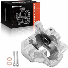 A-Premium Disc Brake Caliper Assembly Compatible with Select Volvo Models - 240 1990-1993, 242 1975-1984, 244/245 1975-1989, 262 1976/1978-1981, 264, 265, 164 - Rear Right Passenger Side