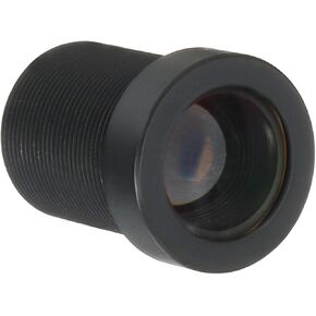uxcell 3.6mm CCTV Camera Lens 5MP F2.0 FPV Wide Angle Security Camera Lens M12 Threaded Dia for IP Camera Panoramic, Black