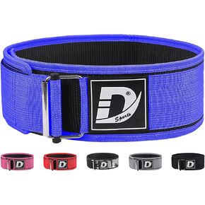 DEFY Self Locking Weight Lifting Belt – Premium Weightlifting Belt for Powerlifting, Bodybuilding, Cross Training & Back Support – Adjustable Workout Belt for Men & Women