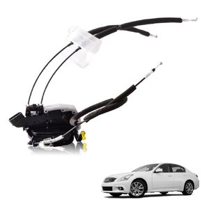 Front Left Driver Door Lock Actuator & Remote Control Assembly Compatible for Infiniti G25 G35 G37 Q40 2007-2015 Replacement Lock Latch 80501-JK600