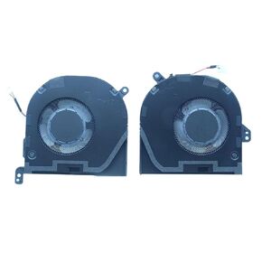 Replacement New Laptop CPU and GPU Cooling Fan for Dell XPS 9520 Precision 5570 Series 0594WG 0MC4KC EG50050S1-CJ60-S9A EG50050S1-CJ80-S9A DC28000Y6SL DC28000Y5SL DC5V Fan