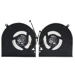 Replacement CPU & GPU Cooling Fan for Razer Blade 15 Advanced Mid 2021 RZ09-0409AE FP1H DFS5K22B056734 FP1J DFS5K221155723 132944282 132944222