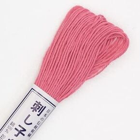 Sashiko Thread - Olympus 20m Skein - Solid Color (13-Rose Pink)
