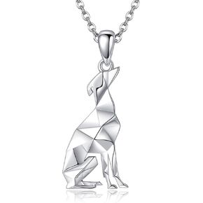 Dog Gift 925 Sterling Silver Cute Dog Necklace Jewelry Gifts For Women Dog Lover