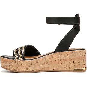 Franco Sarto Women's Terry Platform Cork Wedge Sandal
