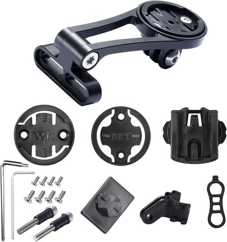Out Front Adjustable Bike Mount - Garmin Bike Mount for Garmin Edge 130 200 500 510 520 800 810 820 1000 1030, Garmin Mount Compatible with Wahoo Elemnt,Bryton,Cateye & GoPro Full Range Action Cameras in Saudi Arabia