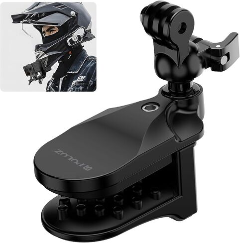 Motorcycle Helmet Chin Clamp Mount Camera Mount for Gopro Hero 12 11 10/ Insta360 X3 / DJI Action 4 in Saudi Arabia