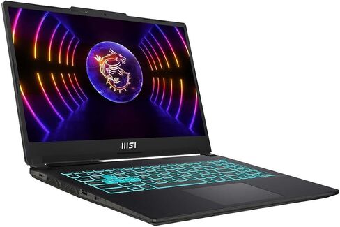 كمبيوتر محمول MSI Cyborg 15 للألعاب مقاس 15.6 بوصة 144 هرتز FHD (10-Core Intel i7-12650H، GeForce RTX 4060 8GB، 16GB DDR5 4800MHz RAM، 1TB PCIe SSD، Backlit KYB، WiFi 6، RJ-45، Win 11 Pro) مع Dockztorm Hub in Saudi Arabia