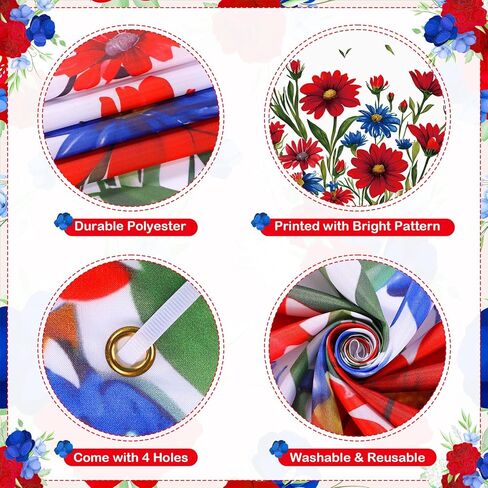Patriotic Welcome Door Cover Decorations, God Bless America Large Door Banner Flag Porch Door Sign Decor for Patriotic Activity Decoration Party Favors Home Wall Indoor Outdoor Supplies Labour Day in Kuwait