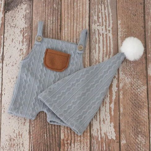 ملابس لحديثي الولادة للتصوير الفوتوغرافي للأطفال الرضع وقبعة وسراويل لحديثي الولادة دعائم للتصوير الفوتوغرافي مجموعة ملابس للأطفال حديثي الولادة in Kuwait