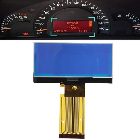Instrument Speedometer LCD Display,Speedometer Cluster LCD Display Instrument Sn Replacement Fit for W203 C Class 2001 2004 in Saudi Arabia