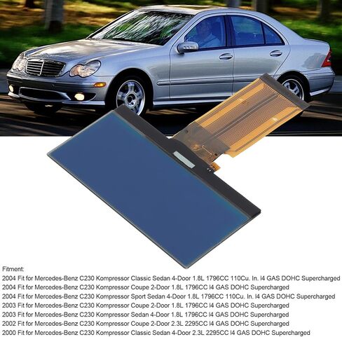 Instrument Speedometer LCD Display,Speedometer Cluster LCD Display Instrument Sn Replacement Fit for W203 C Class 2001 2004 in Saudi Arabia