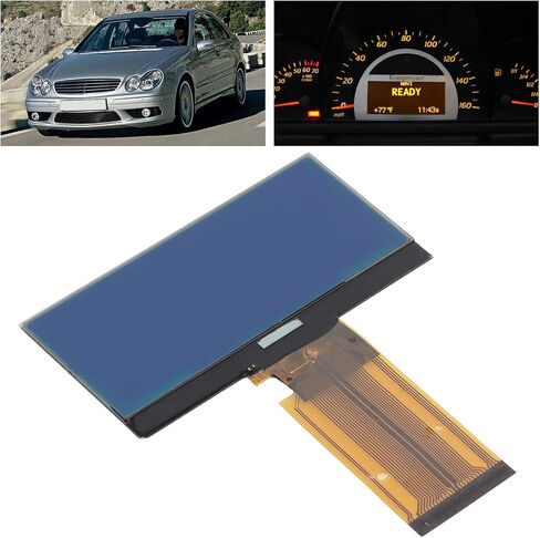 Instrument Speedometer LCD Display,Speedometer Cluster LCD Display Instrument Sn Replacement Fit for W203 C Class 2001 2004 in Saudi Arabia
