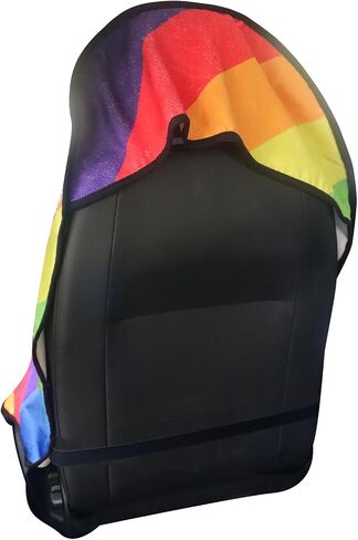 Back Seat Cover for Car Trucks Van SUV Jeep,Waterproof Rear Bench Towel Seat Covers for Dogs and Kids,Automotive Backseat Protector (Flower and Pink) in Saudi Arabia