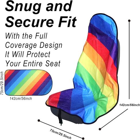 Back Seat Cover for Car Trucks Van SUV Jeep,Waterproof Rear Bench Towel Seat Covers for Dogs and Kids,Automotive Backseat Protector (Flower and Pink) in Saudi Arabia