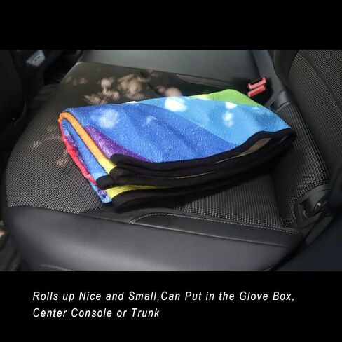 Back Seat Cover for Car Trucks Van SUV Jeep,Waterproof Rear Bench Towel Seat Covers for Dogs and Kids,Automotive Backseat Protector (Flower and Pink) in Saudi Arabia