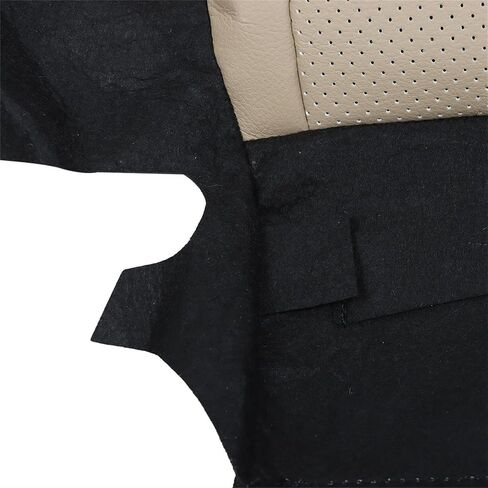 labwork Artificial Leather Driver Side Bottom Seat Cover Black Replacement for 2013-2017 Accord in Saudi Arabia